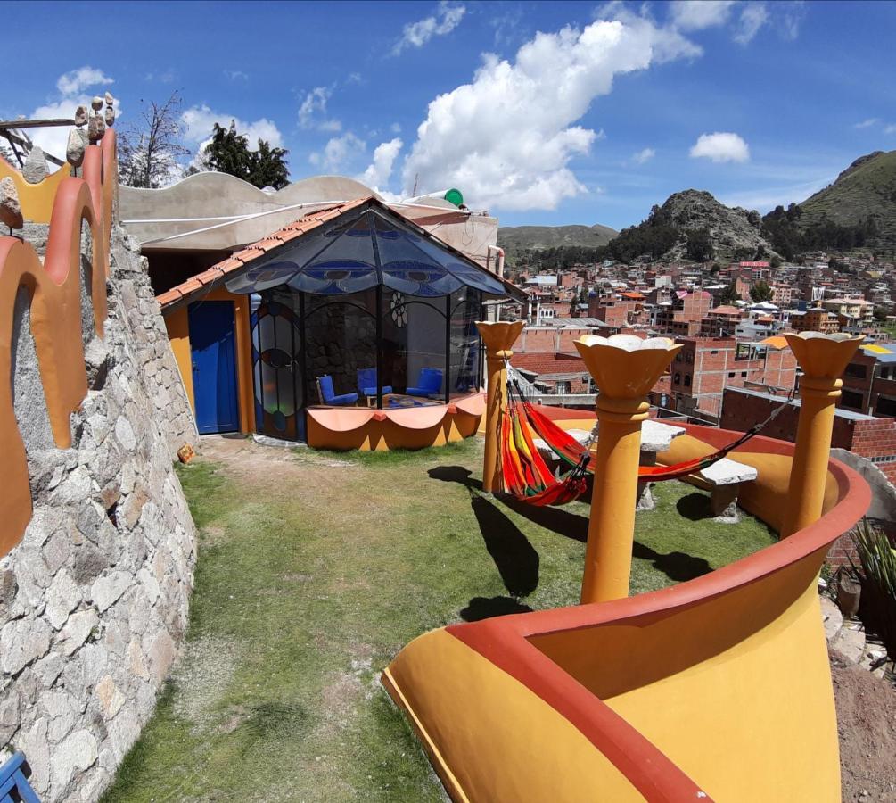 Hostal Las Olas Copacabana  Exteriör bild