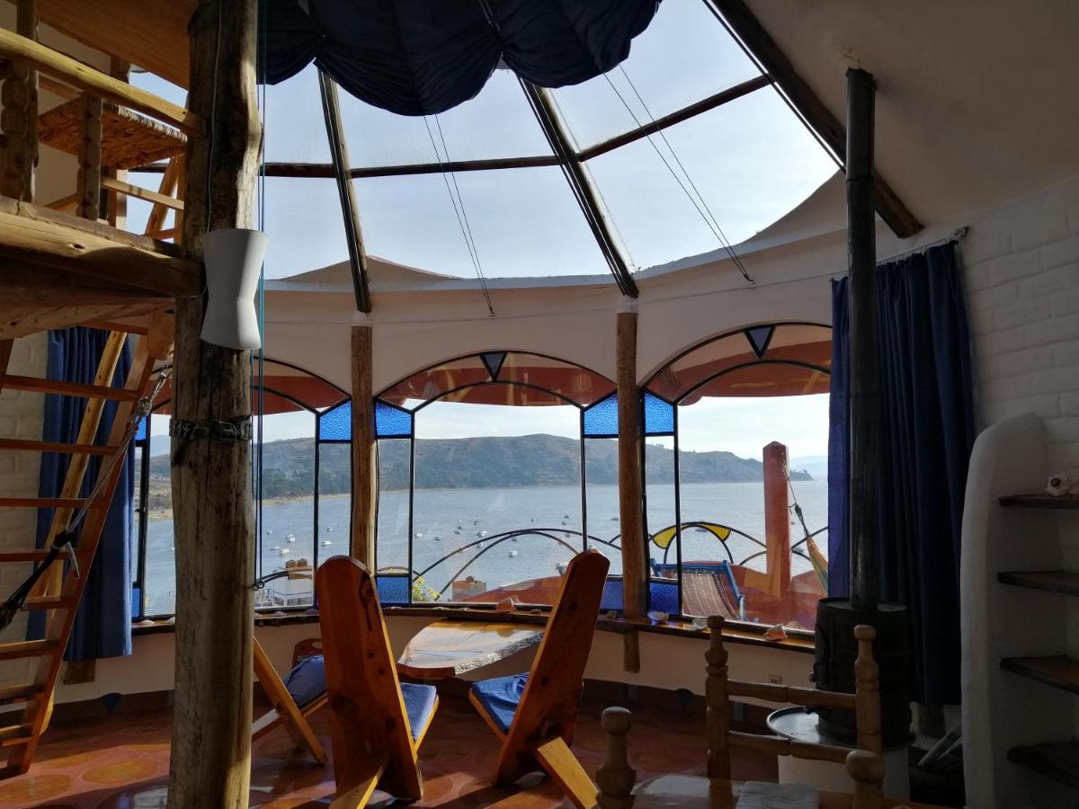 Hostal Las Olas Copacabana  Exteriör bild