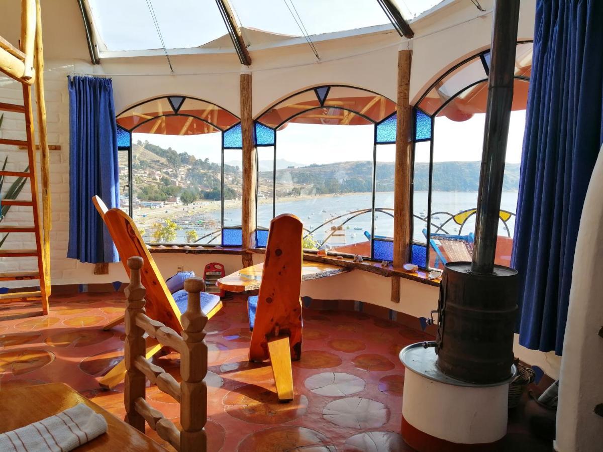 Hostal Las Olas Copacabana  Exteriör bild