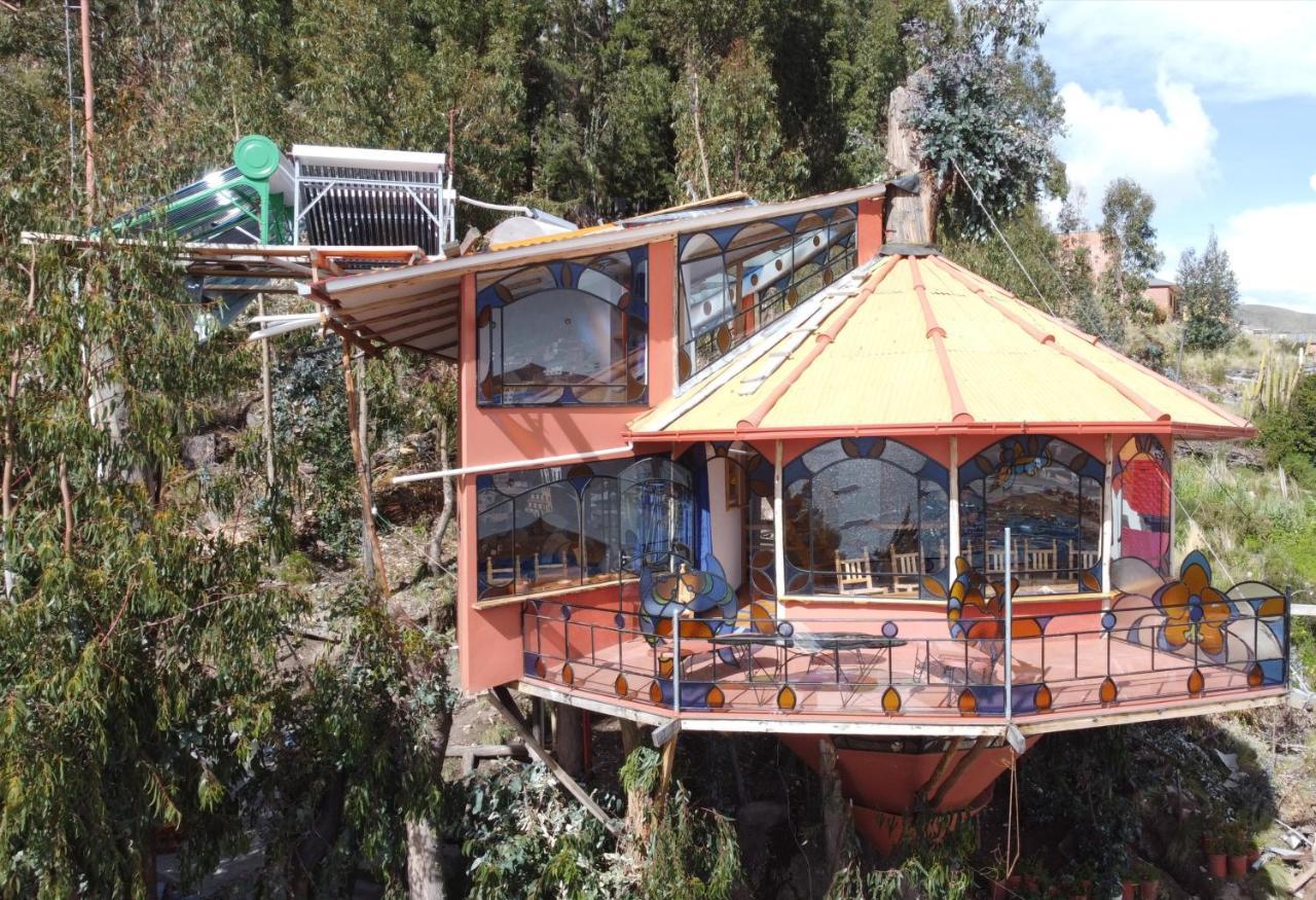 Hostal Las Olas Copacabana  Exteriör bild