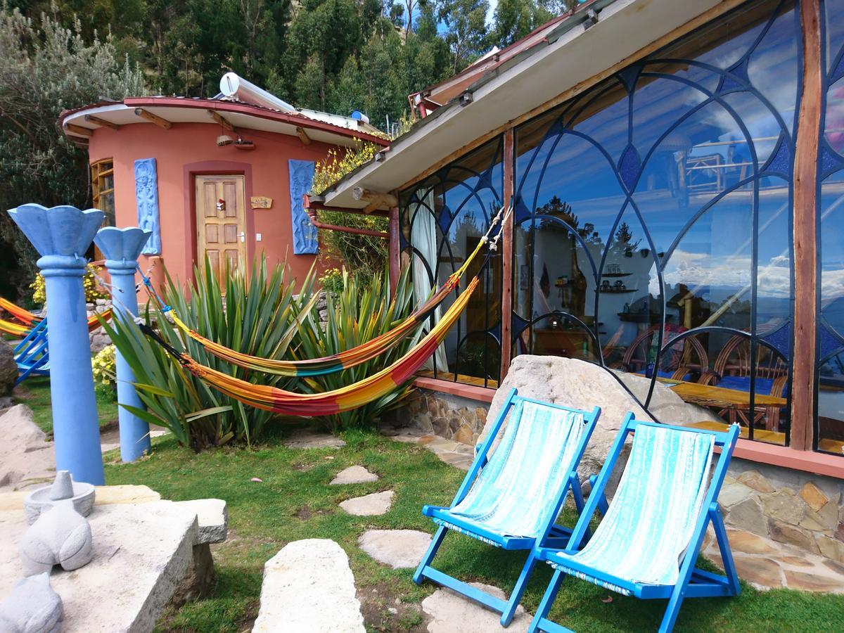 Hostal Las Olas Copacabana  Exteriör bild