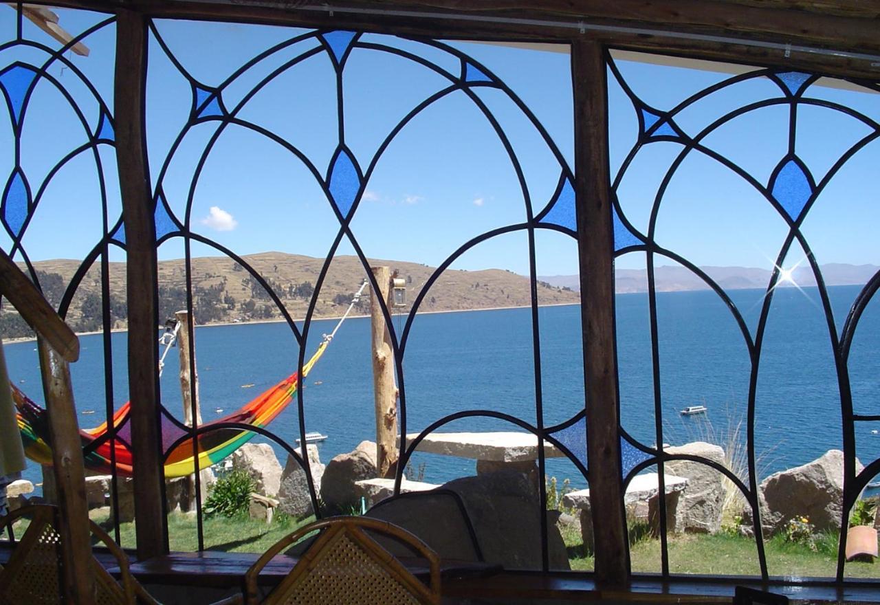 Hostal Las Olas Copacabana  Exteriör bild