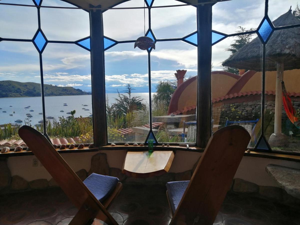 Hostal Las Olas Copacabana  Exteriör bild